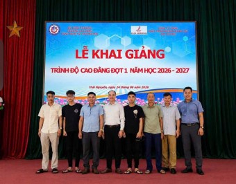 Lễ Khai giảng đợt 1 trình độ Cao đẳng năm học 2026 – 2027 tại trường cao đẳng Công nghệ và Thương mại