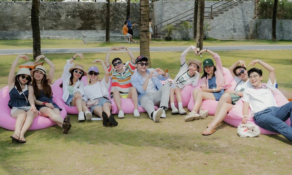 Hoạt động teambuilding của một công ty truyền thông ở quận 3